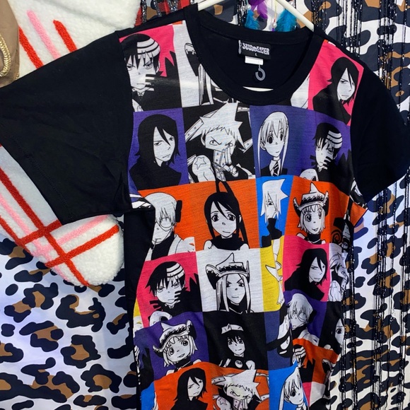 SOUL EATER T-SHIRT WITH ALL THE CHARACTERS ON FRONT - Picture 7 of 8